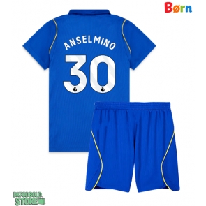 Chelsea Aaron Anselmino #30 Replika Babytøj Hjemmebanesæt Børn 2026-27 Kortærmet (+ Korte bukser)